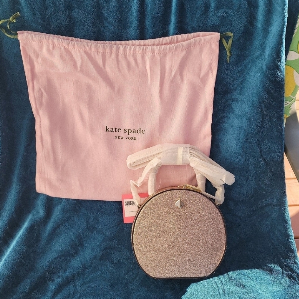 Kate Spade Andi Glitter Canteen Purse